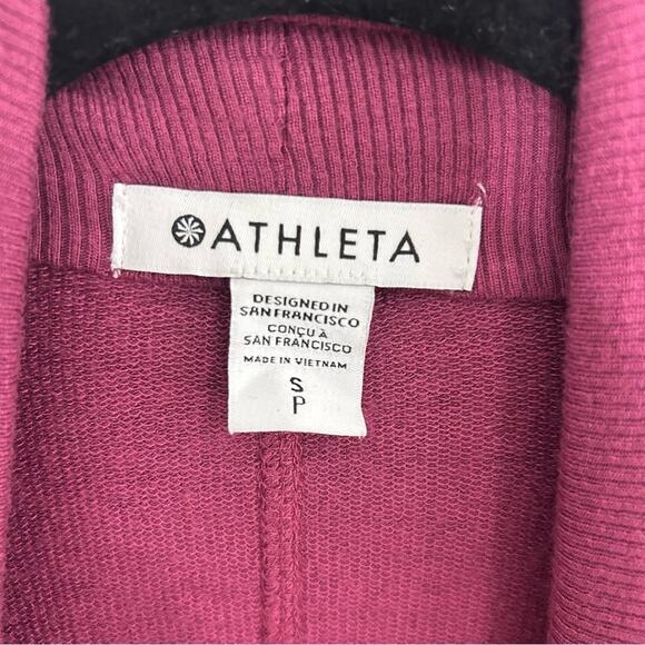 Athleta Womens Pranayama Duster Cardigan With Pockets & Thumb Holes Size Small - Picture 9 of 11
